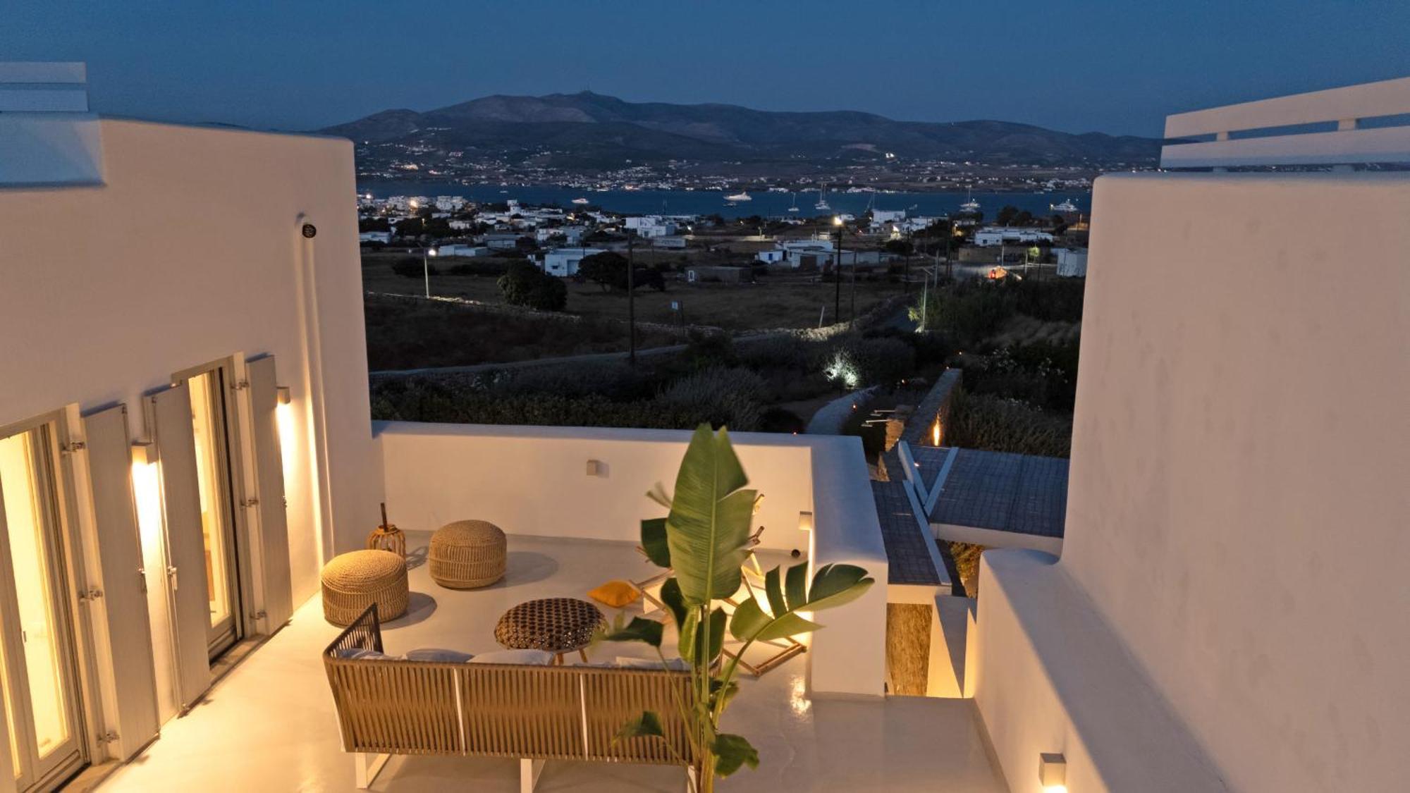 Dreamy 5 Bdr Antiparos Pool Villa Bagian luar foto